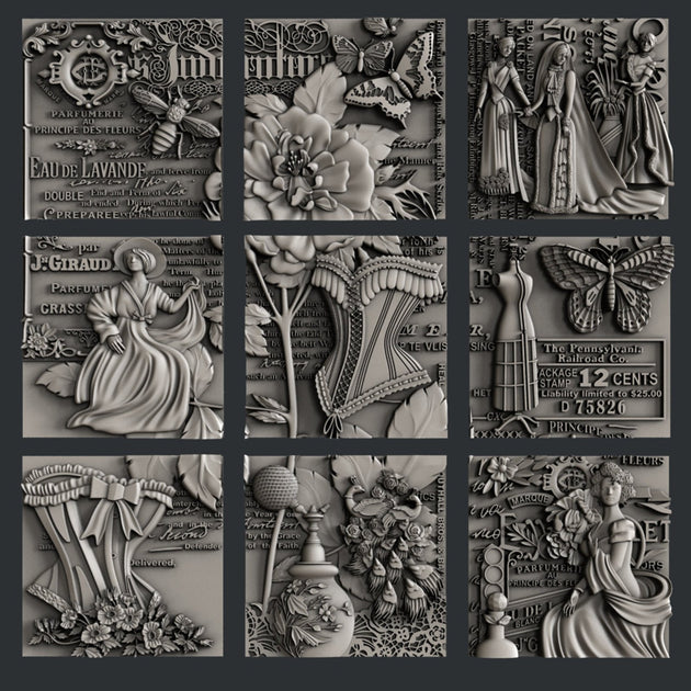 Vintage Dreams Collection by Zuri Molds – All Paint Products