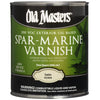 Satin Spar-Marine Varnish Exterior Oil Based Topcoat by Old Masters