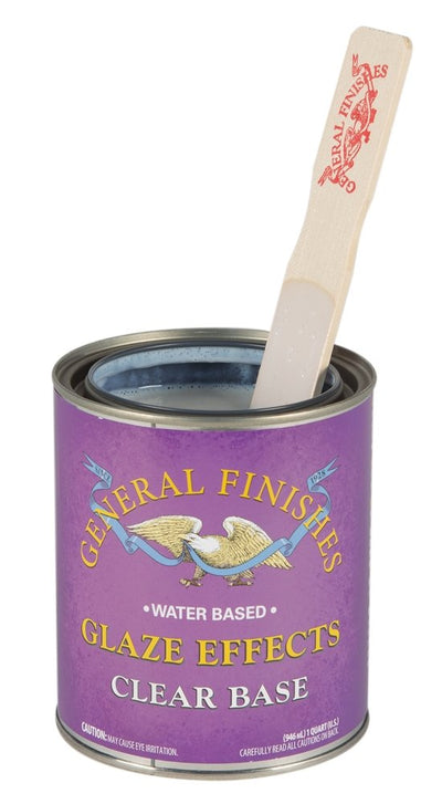 Clearance General Finishes Clear Base Glaze Effects