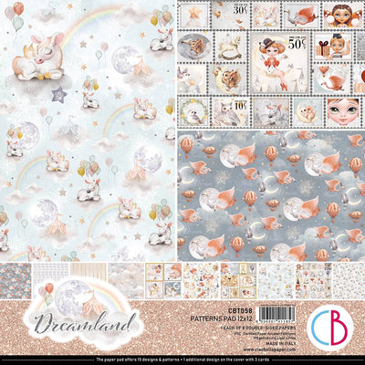 Dreamland Patterns Pad 12x12 8/Pkg by Ciao Bella
