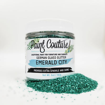 Emerald City German Glass Glitter by Paint Couture