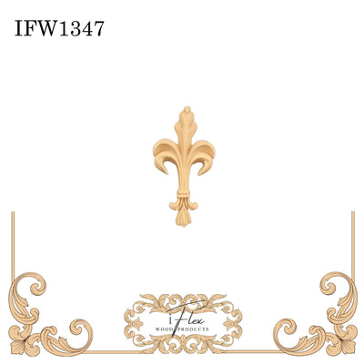 Fleur De Lis Applique IFW 1347