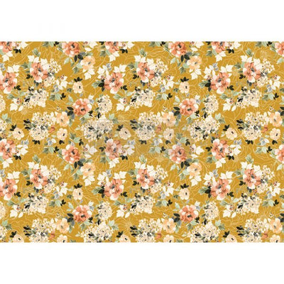 Fleurette Dress Decor Rice Paper 11.5" x 16.25"