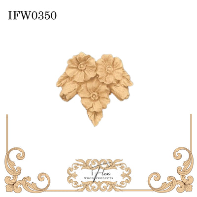 Flower Garland Moulding IFW 0350