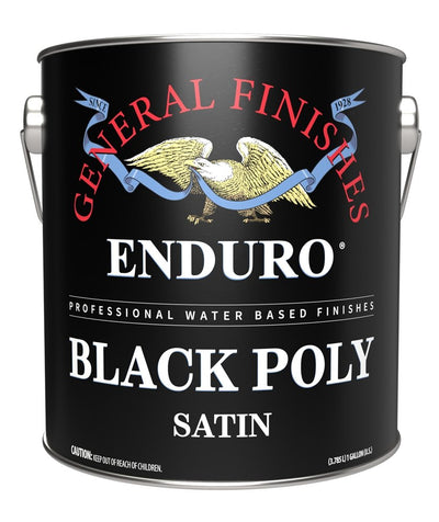 General Finishes Enduro Black Poly Satin