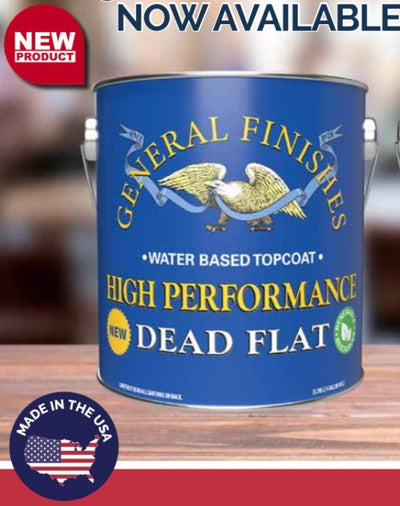 General Finishes High Performance Dead Flat Topcoat (NEW!)
