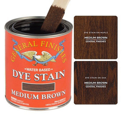 Medium Brown Dye Stain General Finishes