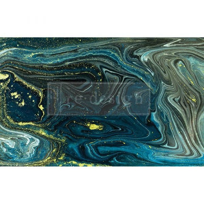 Nocturnal Marble Decoupage Decor Tissue Paper Redesign with Prima