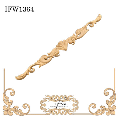 Scroll Pediment IFW 1364