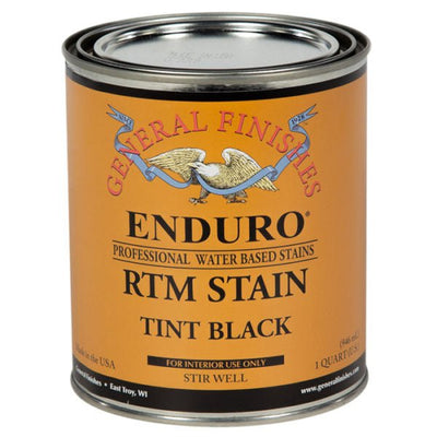 Tint Black Ready to Match Water Based Stain by General Finishes