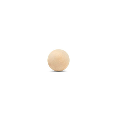 Wooden Round Ball - 1 1/2"