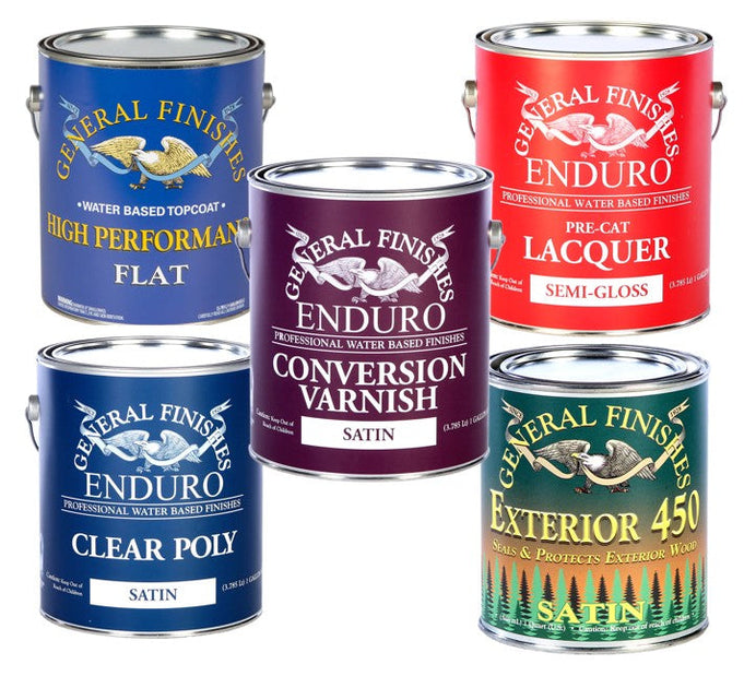 General Finishes Topcoat Products – All Paint Products
