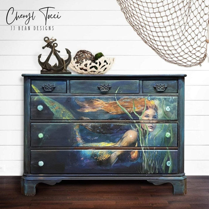 Arista Mermaid Large Decoupage Tissue Paper from Whimsykel Designs – All  Paint Products