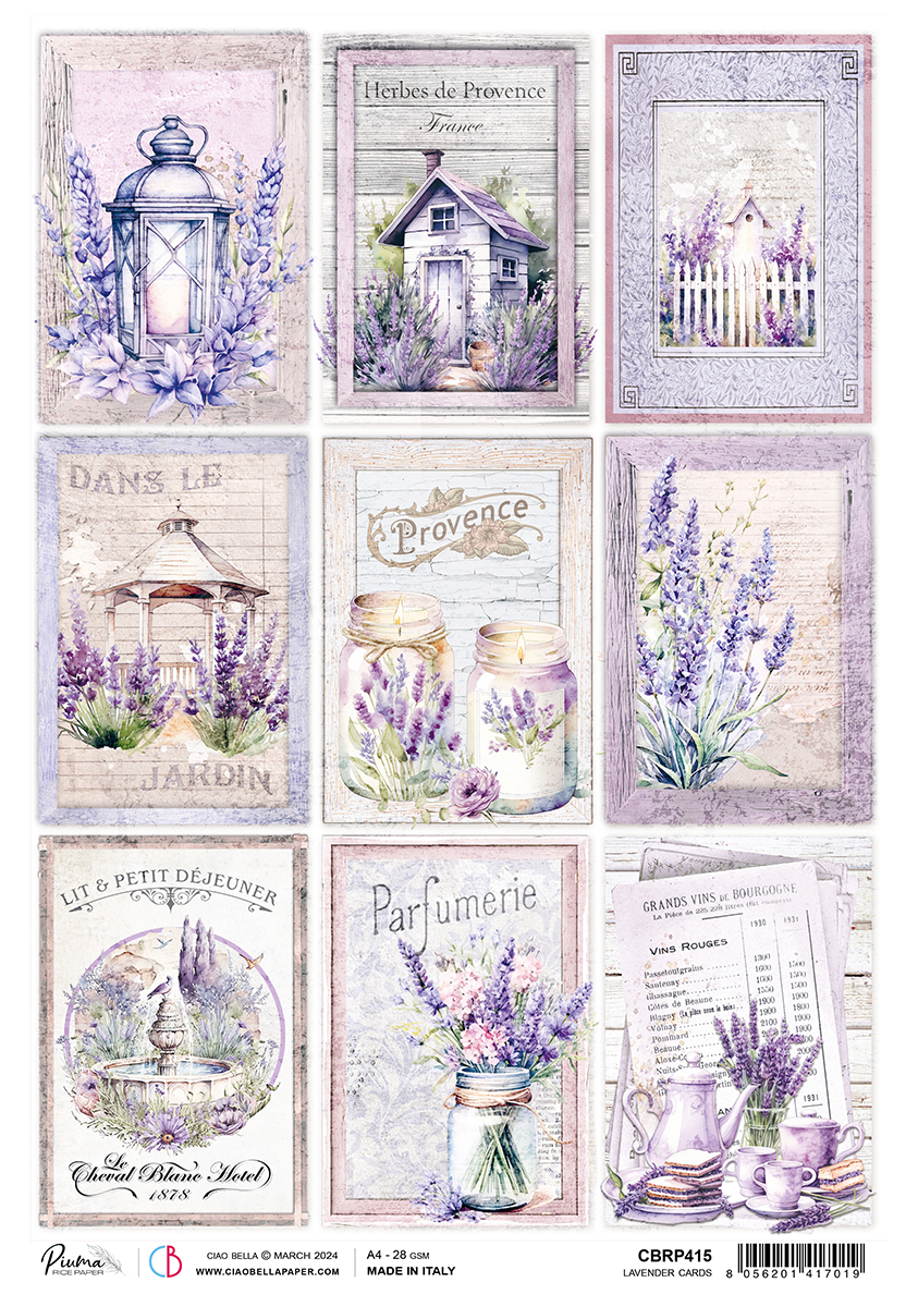 A4 Decoupage Rice Paper – All Paint Products
