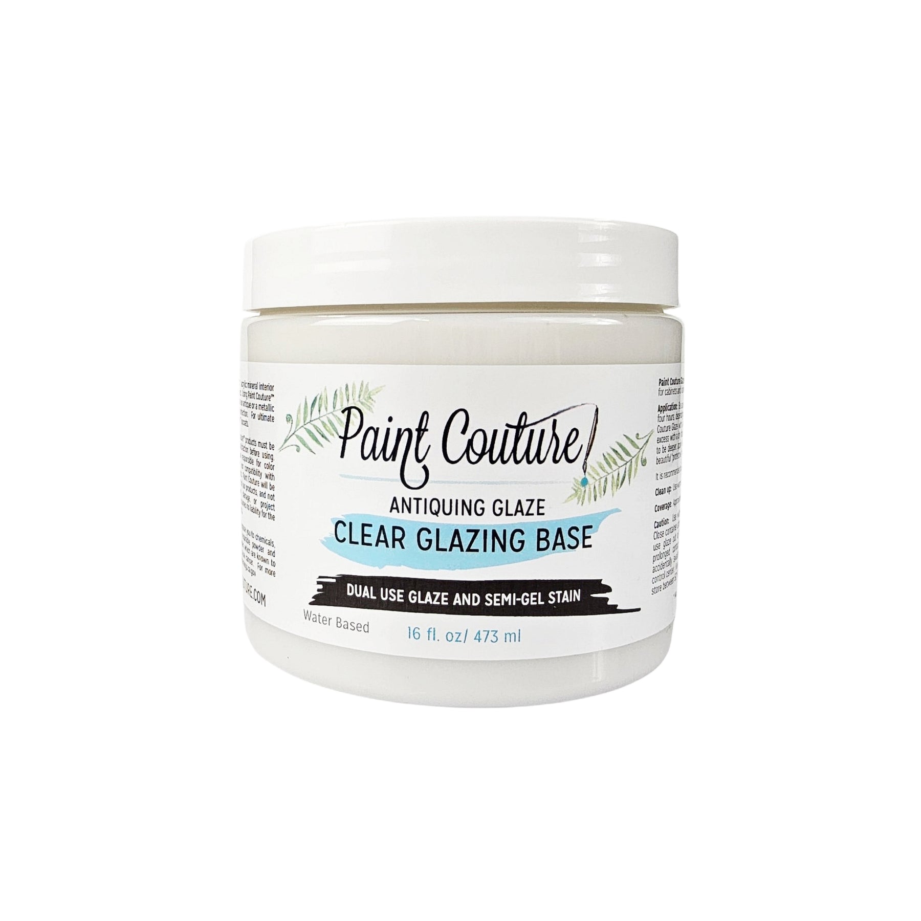 Clear Base Additive Clear Glazing Base Paint Couture – All Paint Products