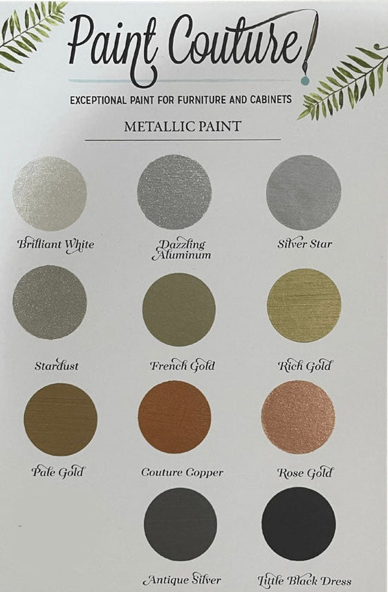 Paint Couture Heavy Metal Metallic Paint Bulk 1 oz (3 of same color) All Paint Products Paint Couture Heavy Metal Metallic Paint Bulk 1 oz (3 of same color) All Paint Products