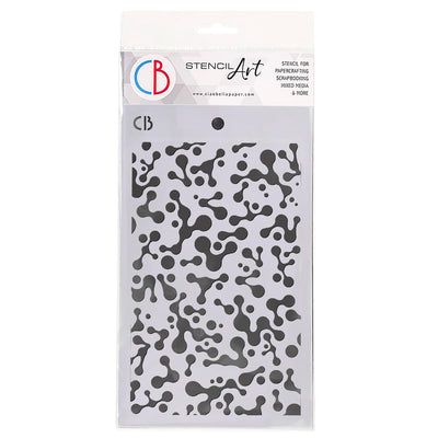 Abstract Dots - Texture Stencil 5x8 by Ciao Bella Stencil Art