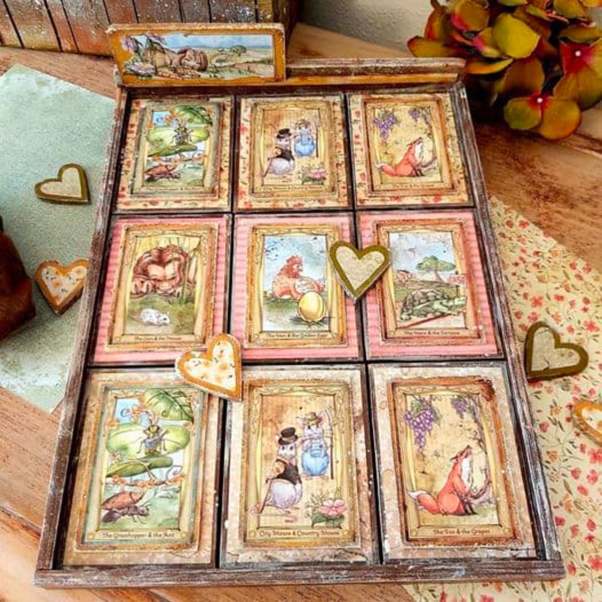 Paper Fable Aesop's Fables Paper Pad 12x12 12/Pkg by Ciao Bella – All Paint Products