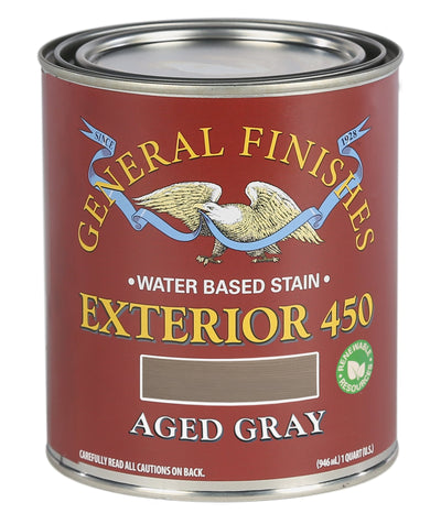 Aged Gray Exterior 450 Water Based Stain by General Finishes