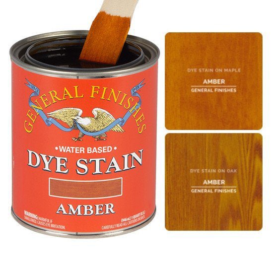 Amber Dye Stain by General Finishes – All Paint Products