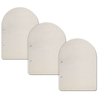 Arched Window Shaped 3 Piece Set Scrapbooking Album Binding Pages