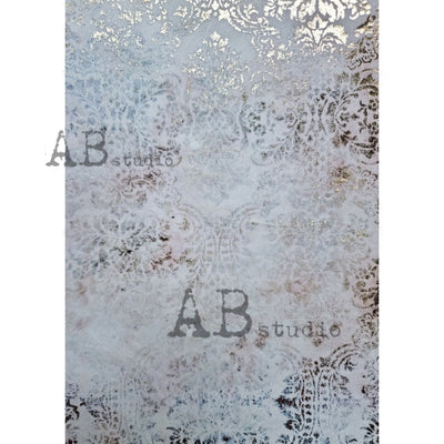 Baroque Gilded Decoupage Rice Paper A4 Item No. 0006 by AB Studio