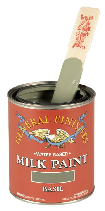 Basil Green Water Based Milk Paint by General Finishes
