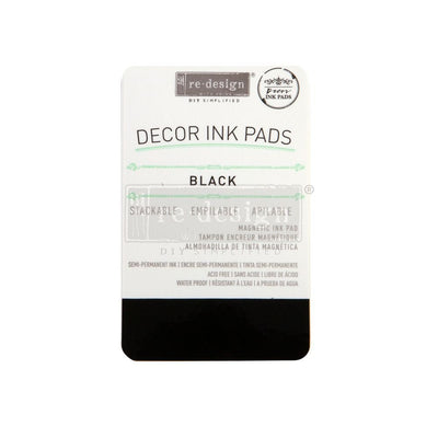 Black Decor Ink Pad Redesign with Prima