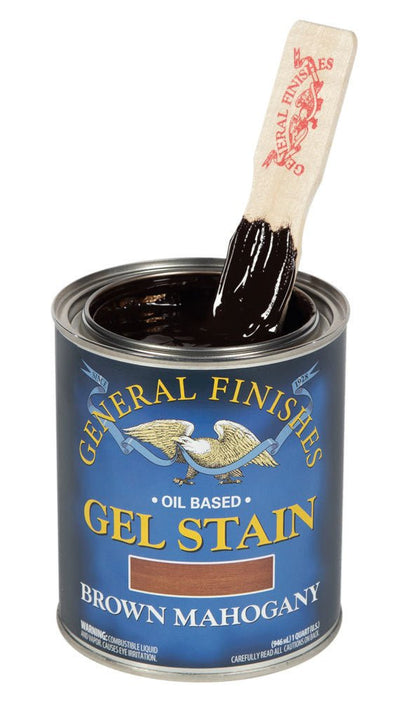 Brown Mahogany Gel Stain General Finishes