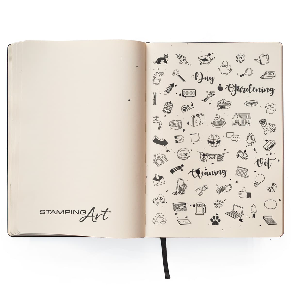 Note Journal Stamp Bullet Journaling Stamps – All Paint Products