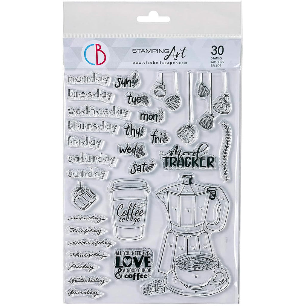  Clear Stamps for Crafts,Mini Diary Stamps Clear Weather Planner  Stamps Planner Journal Stamps : Arts, Crafts & Sewing