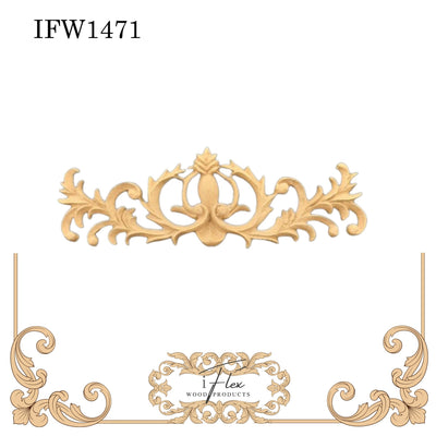 Center Decorative Onlay - IFW 1471