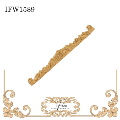 Center Pediment Applique IFW 1589