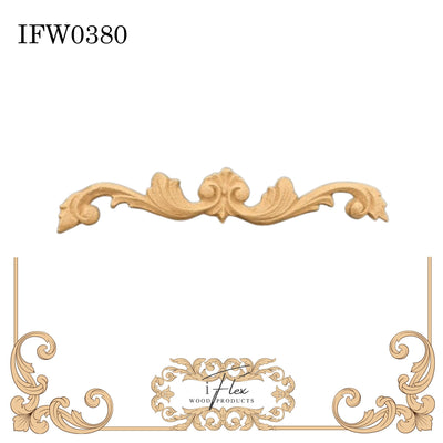 Center Pediment Moulding IFW 0380
