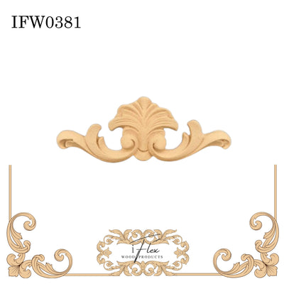 Center Pediment Moulding IFW 0381