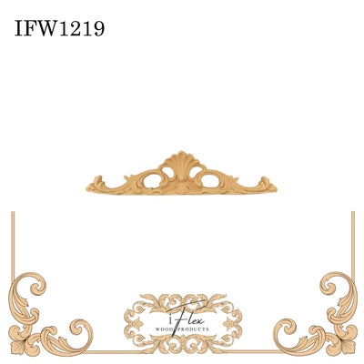 Centerpiece Pediment Moulding IFW 1219
