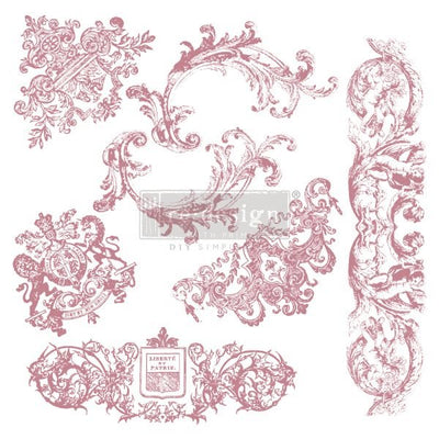 Chateau De Saverne Stamp Redesign Decor Clear-Cling Stamp