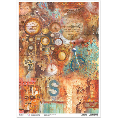 Collateral Rust - A3 Rice Paper Collateral Rust Ciao Bella Collection