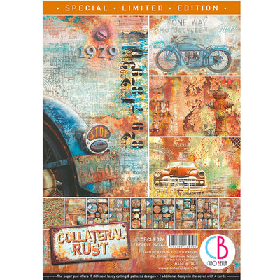 Collateral Rust Creative Pad A4 9/Pkg by Ciao Bella