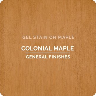 Colonial Maple Gel Stain General Finishes – All Paint Products