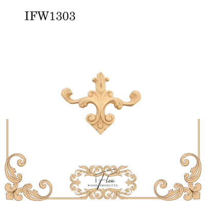 Decorative Center Applique IFW 1303