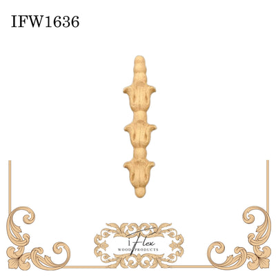 Decorative Drop Applique IFW 1636