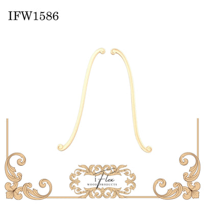 Decorative Drop Pair IFW 1586