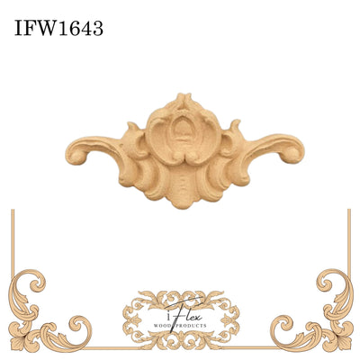 Decorative Plaque Applique IFW 1643