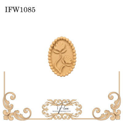 Floral Plaque IFW 1085