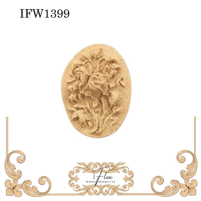Floral Plaque IFW 1399