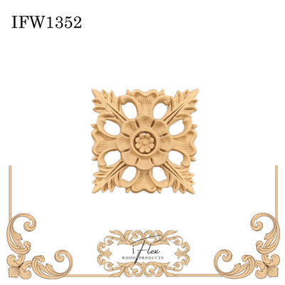 Floral Square Centerpiece IFW 1352