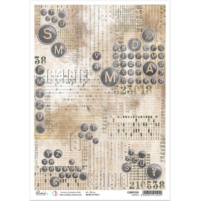 Fortran - A4 Rice Paper Enigma Ciao Bella Collection