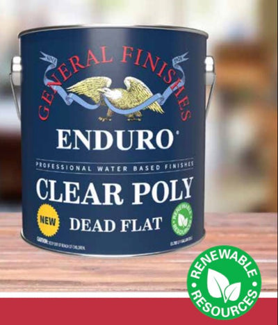 General Finishes Enduro Clear Poly Dead Flat (NEW!)