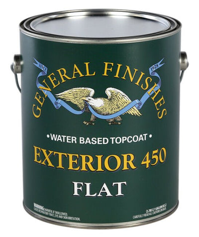 General Finishes Exterior 450 Flat Topcoat